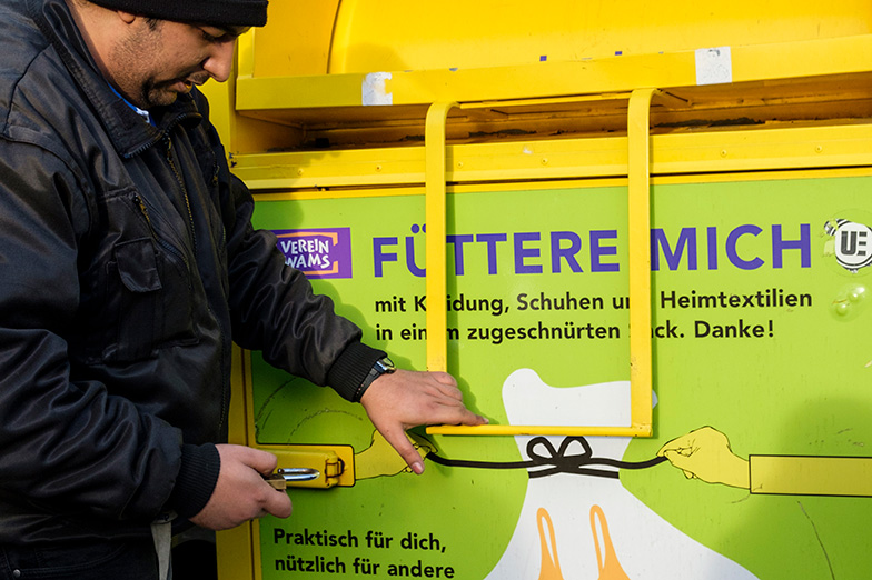 WAMS Containersammlung